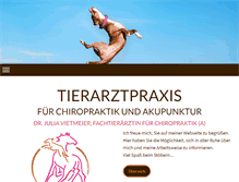 Tablet Screenshot of chiropraktikpferd.de